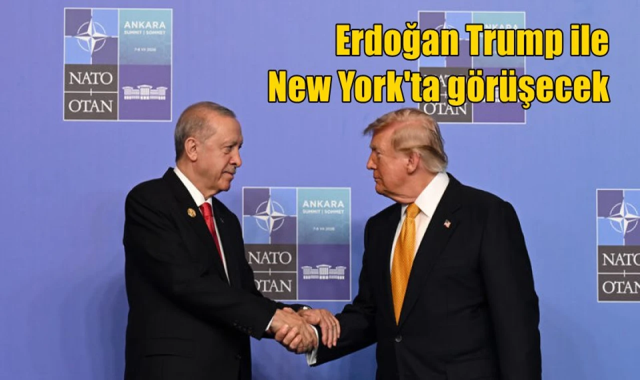 Erdoğan Trump ile New York'ta görüşecek