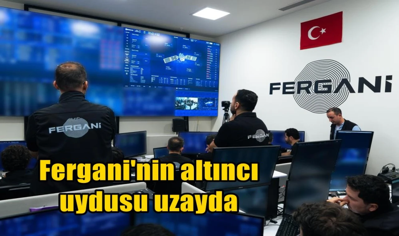 Fergani'nin altıncı uydusu uzayda