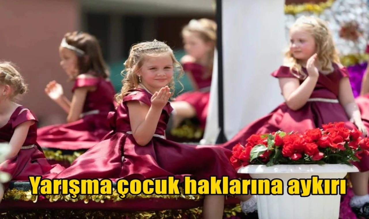 Yarışma çocuk haklarına aykırı