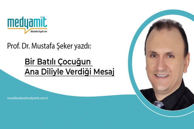 Bir Batılı Çocuğun Ana Diliyle Verdiği Mesaj