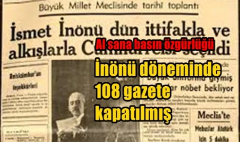 Al sana basın özgürlüğü