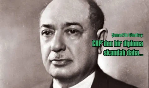 CHP'den bir diploma skandalı daha