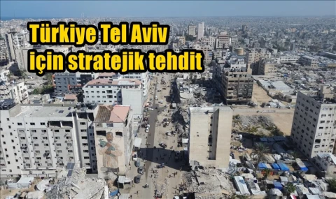 Türkiye Tel Aviv için stratejik tehdit