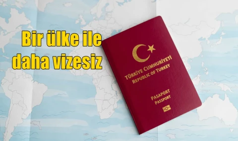Bir ülke ile daha vizesiz