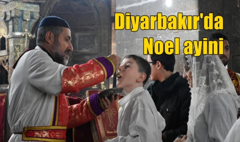 Diyarbakır'da Noel ayini
