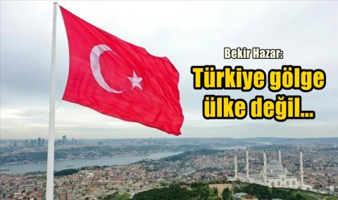 Gölge ülke değiliz