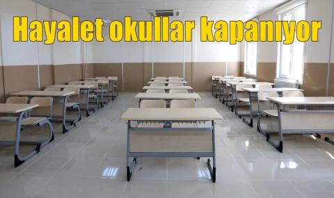 Hayalet okullar kapanıyor