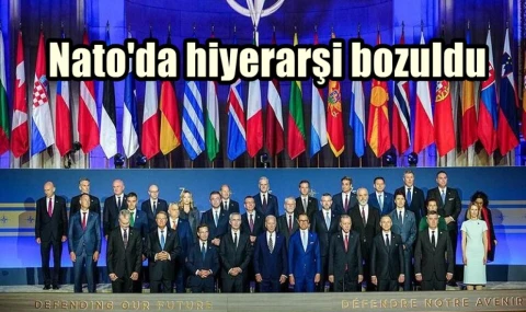 Nato'da hiyerarşi bozuldu