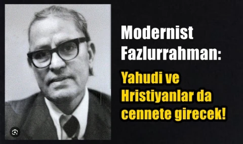Yahudi ve Hristiyanlar da cennete girecek!