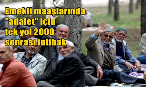 "Adalet" için tek yol 2000 sonrası intibak