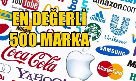 En değerli 500 marka