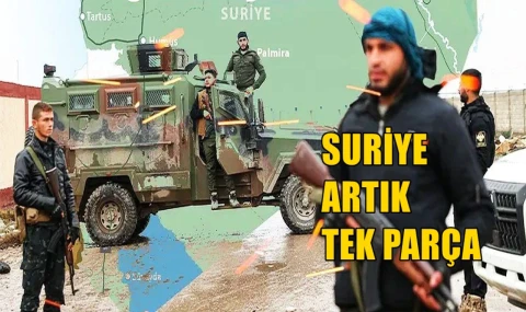 Suriye artık tek parça