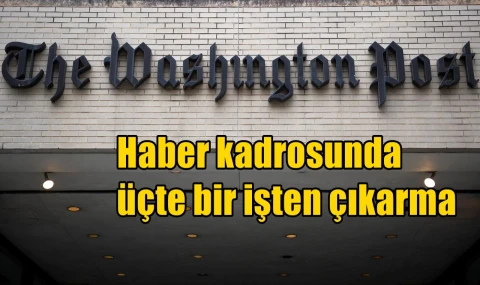 Haber kadrosunda üçte bir işten çıkarma