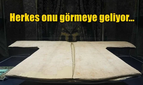 Herkes onu görmeye geliyor