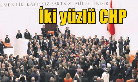 İki yüzlü CHP