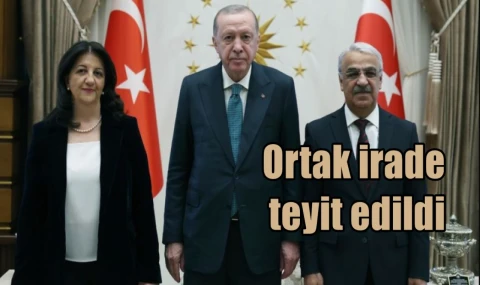 Ortak irade teyit edildi