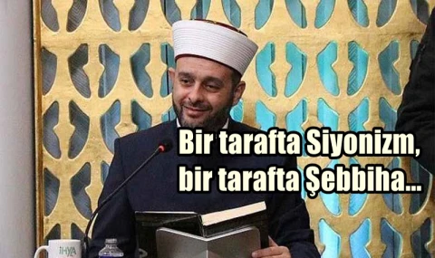 Bir tarafta Siyonizm, bir tarafta Şebbiha!