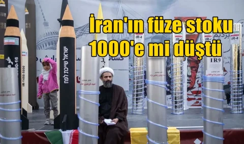 İran'ın füze stoku 1000'e mi düştü