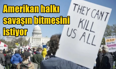 Amerikan halkı savaşın bitmesini istiyor