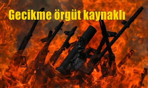 Gecikme örgüt kaynaklı
