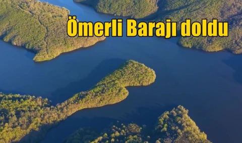 Ömerli Barajı doldu