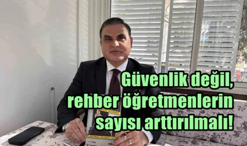 Rehber öğretmenlerin sayısı arttırılmalı