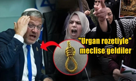 "Urgan rozetiyle"  meclise geldiler