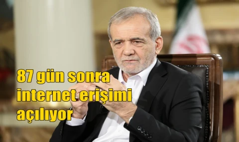 87 gün sonra internet erişimi açılıyor