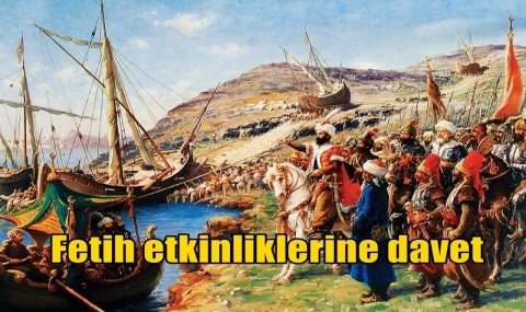 Fetih etkinliklerine davet