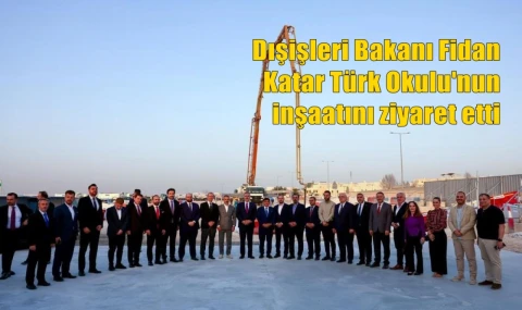 Fidan Katar Türk Okulunu ziyaret etti