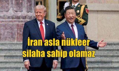 İran asla nükleer silaha sahip olamaz