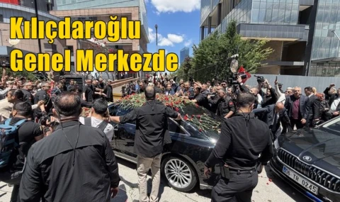 Kılıçdaroğlu Genel Merkez'de