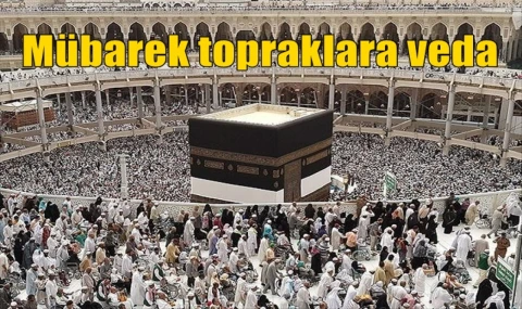 Mübarek topraklara veda