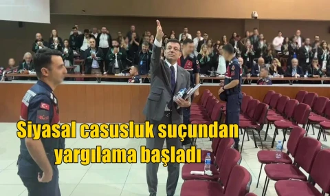 Siyasal casusluk suçundan yargılama başladı