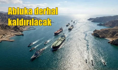 Abluka derhal kaldırılacak