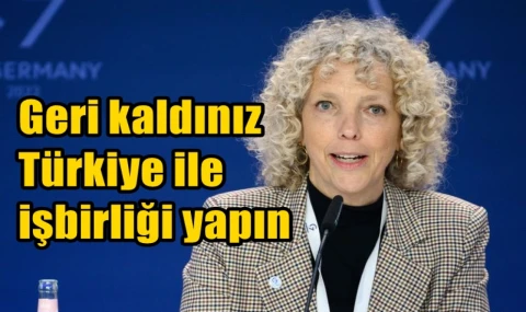 Geri kaldınız Türkiye ile  işbirliği yapın
