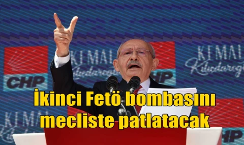 İkinci Fetö bombasını mecliste patlatacak