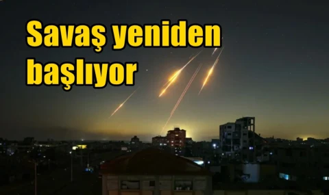 Savaş yeniden başlıyor