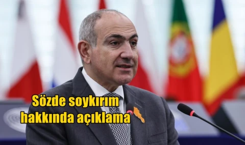 Sözde soykırım hakkında açıklama