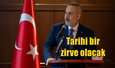 Tarihi bir zirve olacak