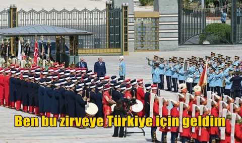 Ben bu zirveye Türkiye için geldim