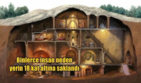 Binlerce insan neden yerin 18 kat altına saklandı