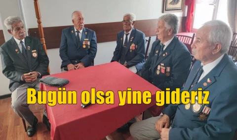 Bugün olsa yine gideriz