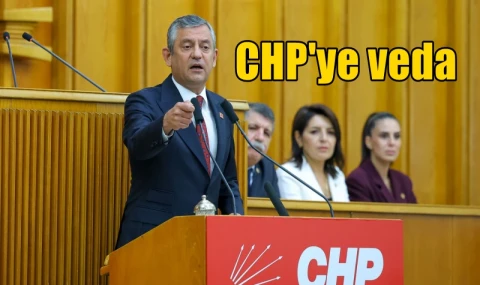 CHP'ye veda