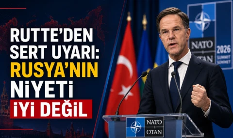 Rutte’den Sert Uyarı: Rusya’nın Niyeti İyi Değil