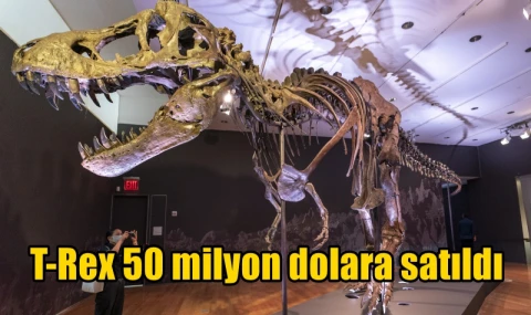 T-Rex 50 milyon dolara satıldı