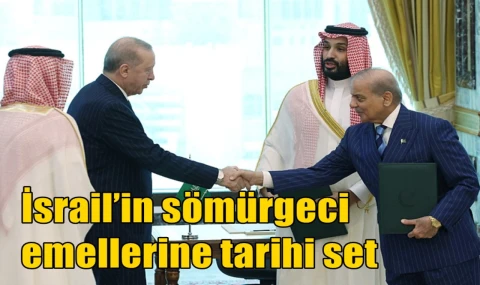 İsrail’in sömürgeci emellerine tarihi set