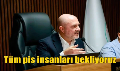 Tüm pis insanları bekliyoruz