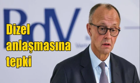 Dizel anlaşmasına tepki