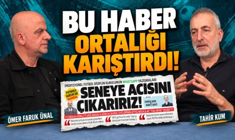 Tahir Kum İlk Kez Bu Kadar Açık Konuştu!